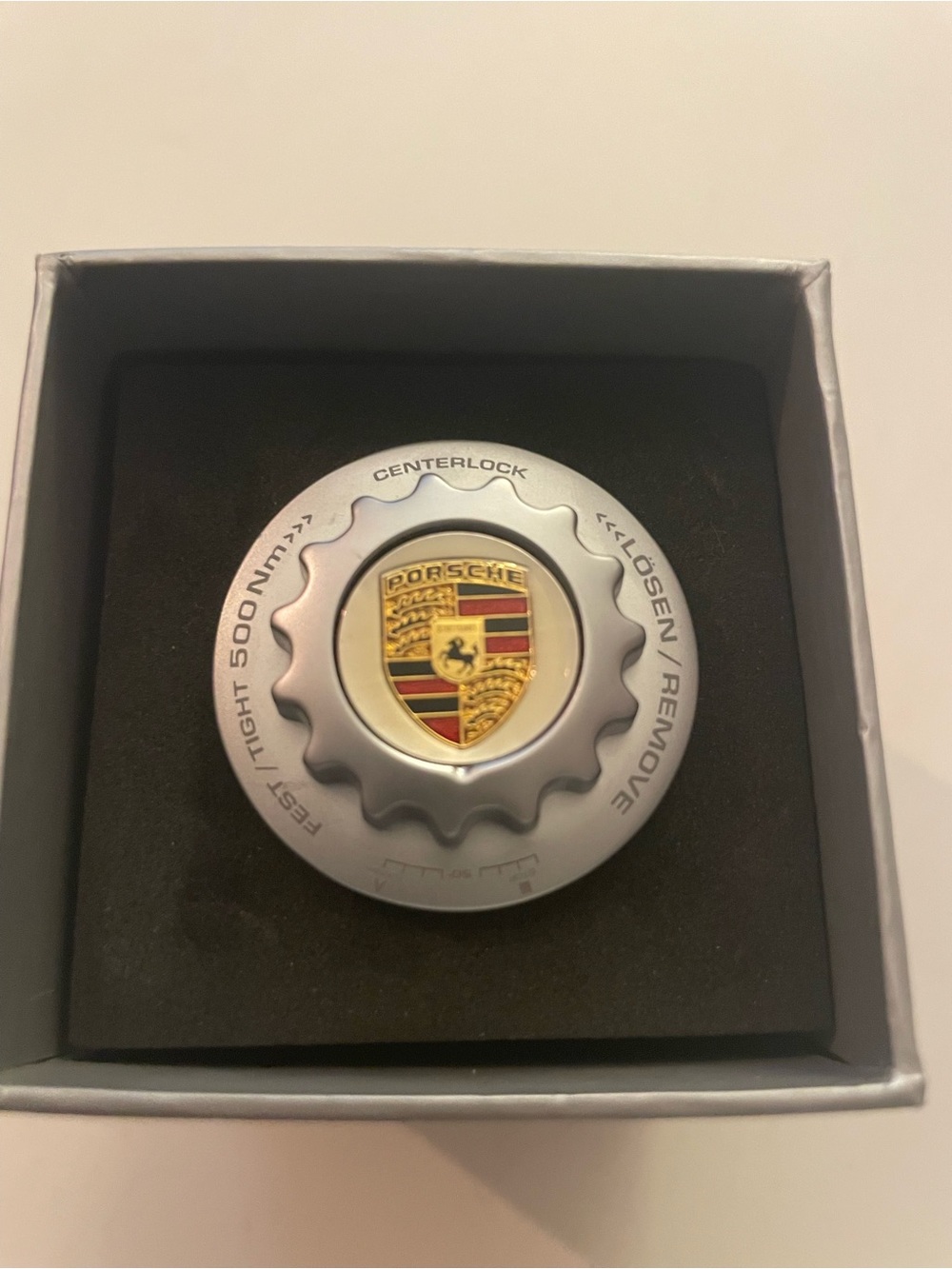 Porsche Design Driver’s Selection Bottle Stopper